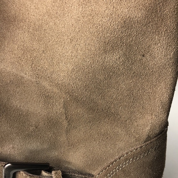 Anne Klein Brier Taupe Heeled Midi Boots 8 - Picture 7 of 15